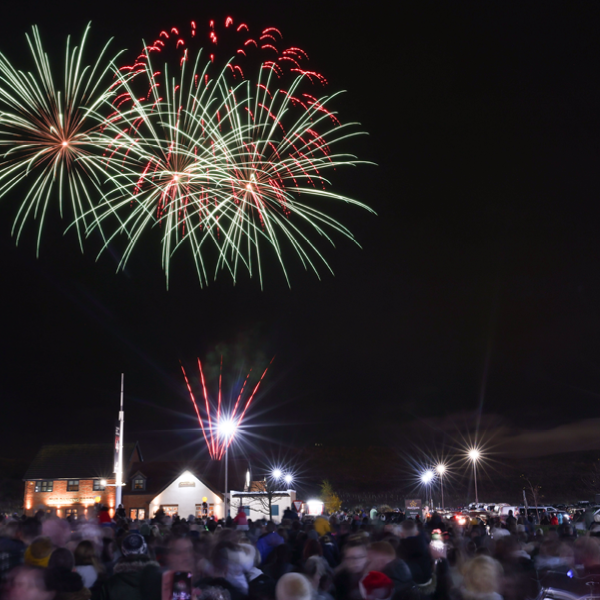 Dalton Park Launch of Christmas and Fireworks Display Go North East